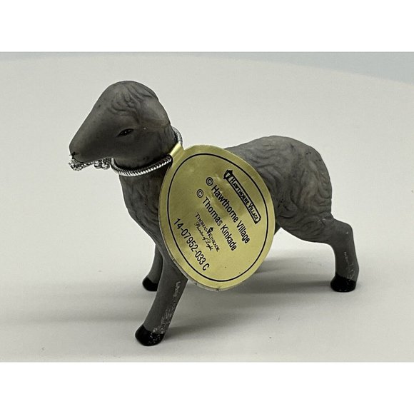 Thomas Kinkade Replacement Nativity Replacement Animals One Sheep, Three Lambs - Picture 9 of 16